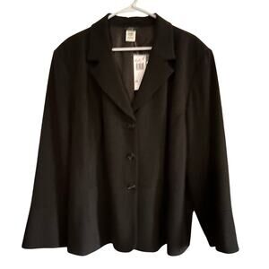 HAWKSLEY & WIGHT NWT Dark Chocolate Women's Blazer Size 22W
